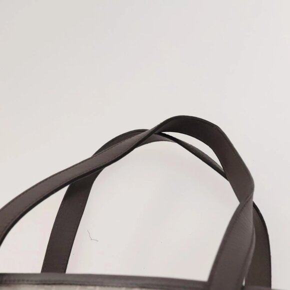 GUCCI GG Implementation Tote Bag Coated Canvas Silver Auth 117334 - Picture 9 of 16